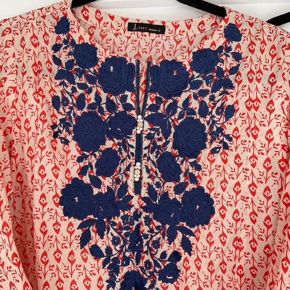 J. Junaid Jamshed Pret 3-Piece Set, size M/12 - Picture 3 of 7